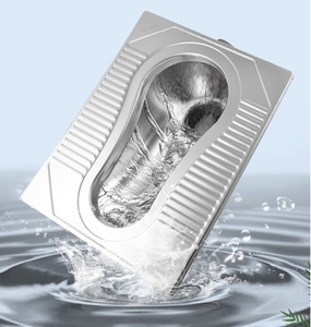 S-422 Inodoro Moderno de Acero Inoxidable para Posición de Cuclillas, Desodorante, Urinario Grande, para Bares, KTV, Prisiones, Uso en Lugares Públicos, 5 Años de Garantía - Product Image 2