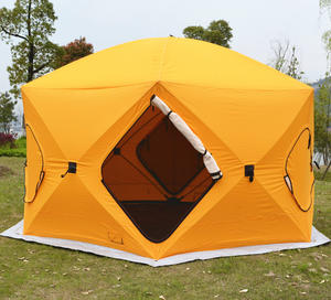 Tenda Invernale per <span class=keywords><strong>10</strong></span> Persone, Tenda a Triplo Strato per Pesca sul Ghiaccio, Tenda a Cupola, Yurta Mongola - Product Image 2