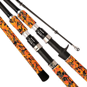 Eau douce 2.1m 2.28m 2.4m 2.7m Spinning Casting Rod Snakehead Rod XXH Carbon Fiber Fishing Snakehead Rod pour les zones de mauvaises herbes - Product Image 1