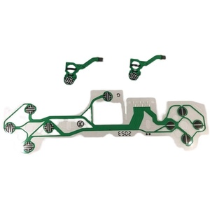 Original para <span class=keywords><strong>PS5</strong></span> controlador botón película conductora LR función cruzada carcasa delgada goma protectora con cable Flex Cable juego - Product Image 5