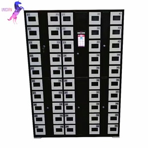 Fábrica de Casilleros para Cargar Teléfonos en Venta, Cerradura <span class=keywords><strong>Digital</strong></span> con Reconocimiento Facial, Opción de Pago con Temporizador, Casillero para Teléfonos con RFID - Product Image 1
