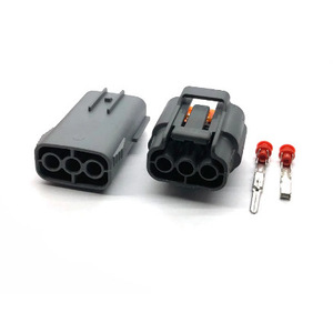 Conector de bobina de encendido de 4 pines de plástico gris para Nissan Mazda RX8 61950009 61950012 - Product Image 1