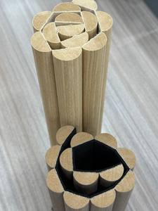 लक्जरी आधुनिक ध्वनिक नमी प्रमाण Hdf <span class=keywords><strong>mdf</strong></span> चिकनी सतह सजावटी दीवार पैनलों आसान स्थापना 5 साल की वारंटी अनुकूलित - Product Image 4