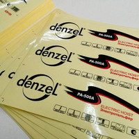 Machine électrique de sérigraphie à encre UV verticale pour feuilles d'étiquettes avec séchoir à tunnel