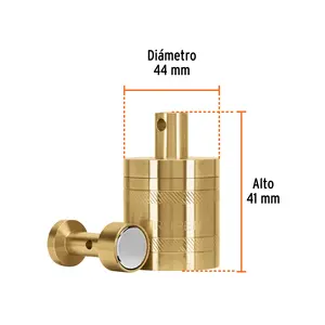 Truper 16ออนซ์บ๊อบทองเหลืองพร้อมศูนย์กลางและแม่เหล็กชิ้นส่วนเครื่องจักรก่อสร้าง - Product Image 3