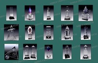Trophée en cristal en forme d'étoile pour la reconnaissance, texte gravé personnalisé, qualité supérieure, récompense professionnelle