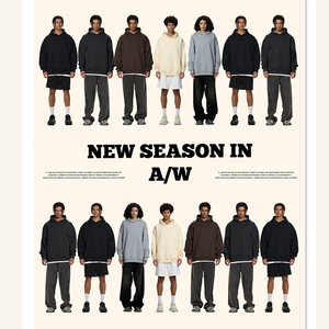 Logotipo personalizado 520GSM en blanco Heavyweight Pullover Sudadera con capucha de gran tamaño Heavy Cotton French Terry sudaderas con capucha para hombres - Product Image 4