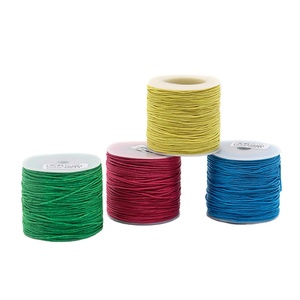 <span class=keywords><strong>Fil</strong></span> de <span class=keywords><strong>coton</strong></span> torsadé à la main en gros, cordon de <span class=keywords><strong>coton</strong></span> <span class=keywords><strong>ciré</strong></span> tressé de 1 mm pour bijoux, bracelet - Product Image 3