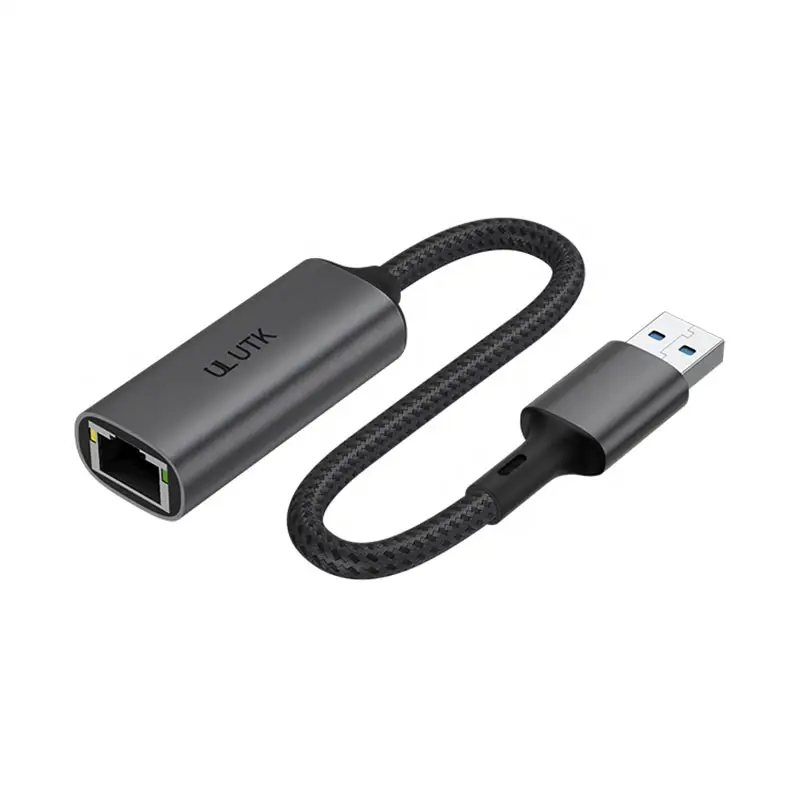 Alta velocidade Gigabit Ethernet Lan 10 100 1000 Mbps Rede Usb3.0 Adaptador Computador Acessórios Laptop