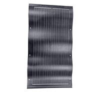 Tuile solaire à triple arche, tuile photovoltaïque solaire 25W 32W 60W, tuile de toit solaire, module PV en verre courbé, système de toiture BIPV