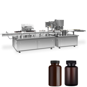 Machine automatique de remplissage et de capsulage de bouteilles Machines de remplissage et d'emballage de jus à pompe Maquina De Emba 12 têtes - Product Image 4