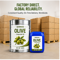 Huile d'olive pure naturelle pressée à froid à partir de graines végétales pour la formulation de parfums, matière première en vrac, emballage en vrac