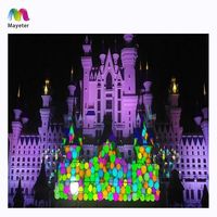 Mayeter Construcción al aire libre Mapeo 3D Proyección inmersiva Pantalla de visualización de video grande Proyector de software de proyección de realidad