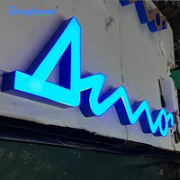 Lettres en relief LED personnalisées pour enseignes extérieures/intérieures, signalétique de magasin, entreprises de publicité et hôpitaux - Enseigne en acrylique 3D