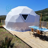 Tente dôme d'hôtel de plein air tente dôme d'hôtel écologique de luxe maison dôme préfabriquée pour camping et complexe