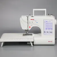 Machine à broder informatisée domestique MYSEW MRS600, 650 tr/min, 230x100 mm, 45 W, écran tactile 7 pouces, pour les petites entreprises