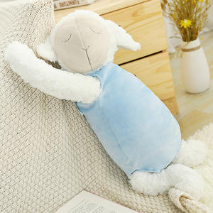 CE/ASTM 2024 Tendance Nouvelle Arrivée Personnalisé Dormir Animal En Peluche Jouets En Peluche Animaux Ovins Jouets Huggable Cadeau D'anniversaire - Product Image 4