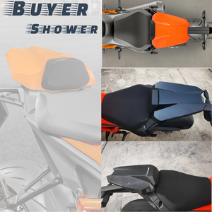 XXUN capot de siège arrière de moto pour <span class=keywords><strong>KTM</strong></span> <span class=keywords><strong>1290</strong></span> Super Duke R 2020 2021 <span class=keywords><strong>2022</strong></span> 2023 ABS passager passager Solo couverture accessoires pièces - Product Image 5
