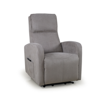 Fauteuil inclinable électrique en tissu, canapé inclinable individuel motorisé pour personnes âgées, mobilier de salon