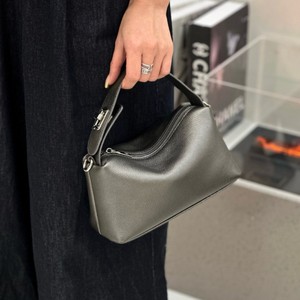 ODM&OEM 2026 Factory Wholesale New Genuine <b>Leather</b> Single Zipper Korean Style <b>Soft</b> Pillow Crossbody Shoulder <b>Bag</b> Women's Daily - Product Image 3
