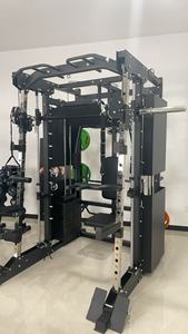 Station de musculation multifonctionnelle Smith <span class=keywords><strong>Machine</strong></span> pour la maison, tout-en-un, pour entraînement de musculation en intérieur - Product Image 3
