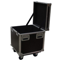 Valise de transport robuste en aluminium avec roues, ignifuge, pour câbles, de qualité supérieure, directement de l'usine