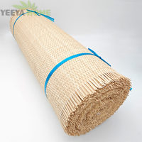 Rollo de Cinta de Ratán Natural de 3 mm de Grosor, Tejido Cerrado y Duradero