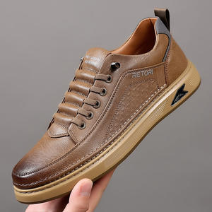 Chaussures Oxford en cuir véritable rétro pour hommes haut de gamme, design formel, vente chaude, confortables et durables - Product Image 6