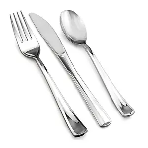 Heavy Duty Bulk Plastic Silverware Set Disposable Flatware cutlery for party