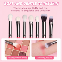 Lot de 15 pinceaux de maquillage professionnels en gros pour extensions de cils, eye-liner, fard à paupières et correcteur