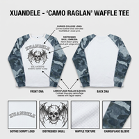 Sweat-shirt homme streetwear personnalisé épais délavé à l'acide avec manches camouflage et motif gaufré texturé