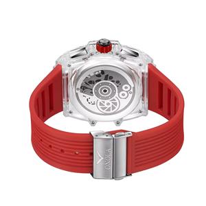 Drioshipping Montre carrée de luxe étanche pour hommes Montre-bracelet à quartz personnalisée pour les affaires, le sport, la mode avec boucle. - Product Image 6