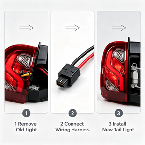 Gruppo Fanale Posteriore Alogeno, Ricambio Luce Posteriore per Renault <span class=keywords><strong>Dacia</strong></span> Duster 2015-2019 OE 265504304R 265550368R - Product Image 4