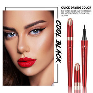 Eyeliner liquide noir OEM longue tenue, anti-bavures, séchage rapide, fini mat, stylo eyeliner, vente en gros, produit cosmétique personnalisé, marque privée - Product Image 3