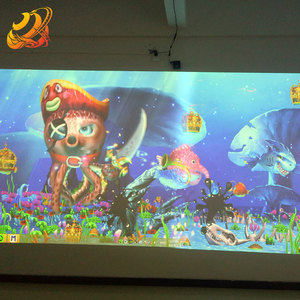 Parc d'attractions intérieur réel <span class=keywords><strong>film</strong></span> de projection <span class=keywords><strong>interactif</strong></span> peinture jeux de mur - Product Image 4