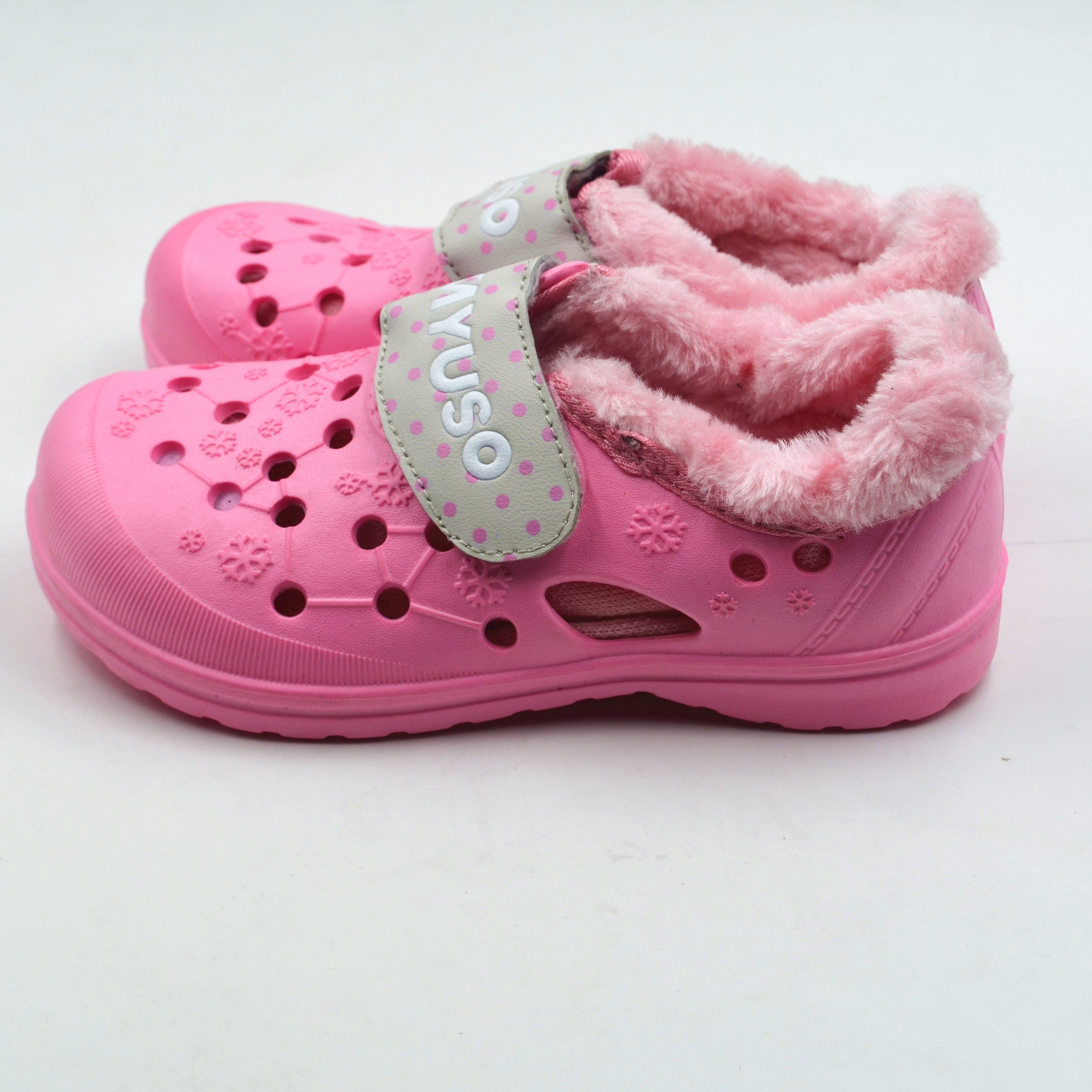 Hot selling good quality fashion eva high shoes breathable children's clog 2021