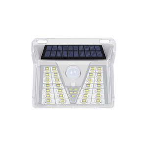Solar Powered Outdoor Wall <b>Light</b> 50000 Hours Lifespan With Motion <b>Sensor</b> Waterproof For Courtyard Garden Lighting - Product Image 4