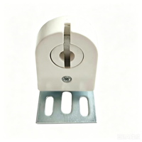 Support de lampe fluorescente DT216 Marine G13-A T8, base de lampe antichoc pour cabine de bateau