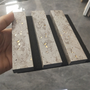 Paneles Acústicos de Madera Verticales de Alta Calidad para Sala de Estar, Estudio, Dormitorio, Hotel, con Listones, Paneles Aku - Product Image 1