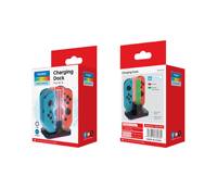 DOBE TNS-875C pour Nintendo Switch, station de charge Joy-Con (4 emplacements), support de charge lumineux pour manettes NS
