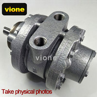 Moteur rotatif pneumatique HFV8 5.3HP/3.9KW / 2500/rpm Moteur pneumatique à palettes