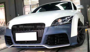 Pare-chocs avant poli adapté pour AUDI TT MK2 (Type 8J) 2007-2014 modèles matériau PP de type RS améliorer l'extérieur des pièces de carrosserie automobile - Product Image 6