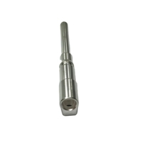 Conector de Latón de Alta Conductividad Plateado con Rosca y Ranura en P