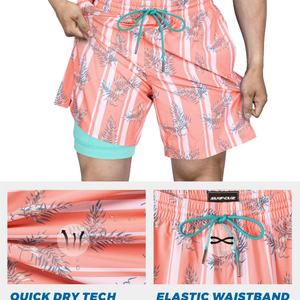 Pantalones Cortos de Verano Personalizados para Hombre, de Secado Rápido, con Bolsillos que Cambian de Color, Sensibles a la Temperatura, con Estampado de Animales, Cuadros, Puntos - Product Image 5