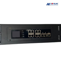 PDU Inteligente Monitoreado de Carga Pesada con Diseño de Montaje Vertical Slim Zero U, Entrada Superior, Cableado Fijo, 80A Trifásico 380V, 80A por Salida