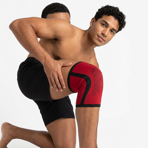 Compression Non Slip Weightlifting Training Knee Sleeves Heavy Duty Fitness Workout Knee <b>Wraps</b> by Standard International - Product Image 4