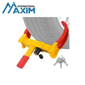 Fit remorques SUV motos réglable universel robuste antivol <span class=keywords><strong>roue</strong></span> pince de verrouillage - Product Image 3