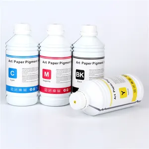 1 liter 5 liter pigment ink art paper ink for epson workforce WF C5290 C5710 C5210 C5790 7710 7711 645 inkjet printer