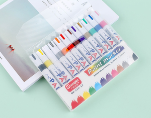 8 Mini Marcadores Metálicos de Colores Brillantes, Rotulador de Tiza Líquida para <span class=keywords><strong>Pizarra</strong></span> Blanca y Negra con Ancho de Escritura de 6 mm - Product Image 3