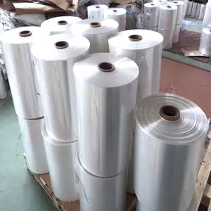 2023 grosir rol film pelapis panas menyusut plastik kemasan fleksibel film pembungkus panas dapat menyusut PBAT PLA lapisan pelapis panas